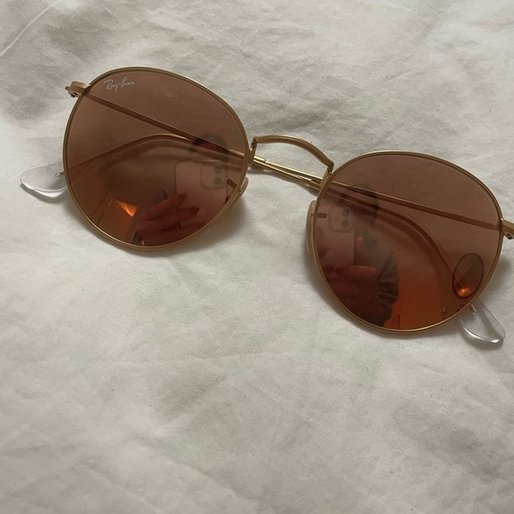 Like new pink Ray-Bans